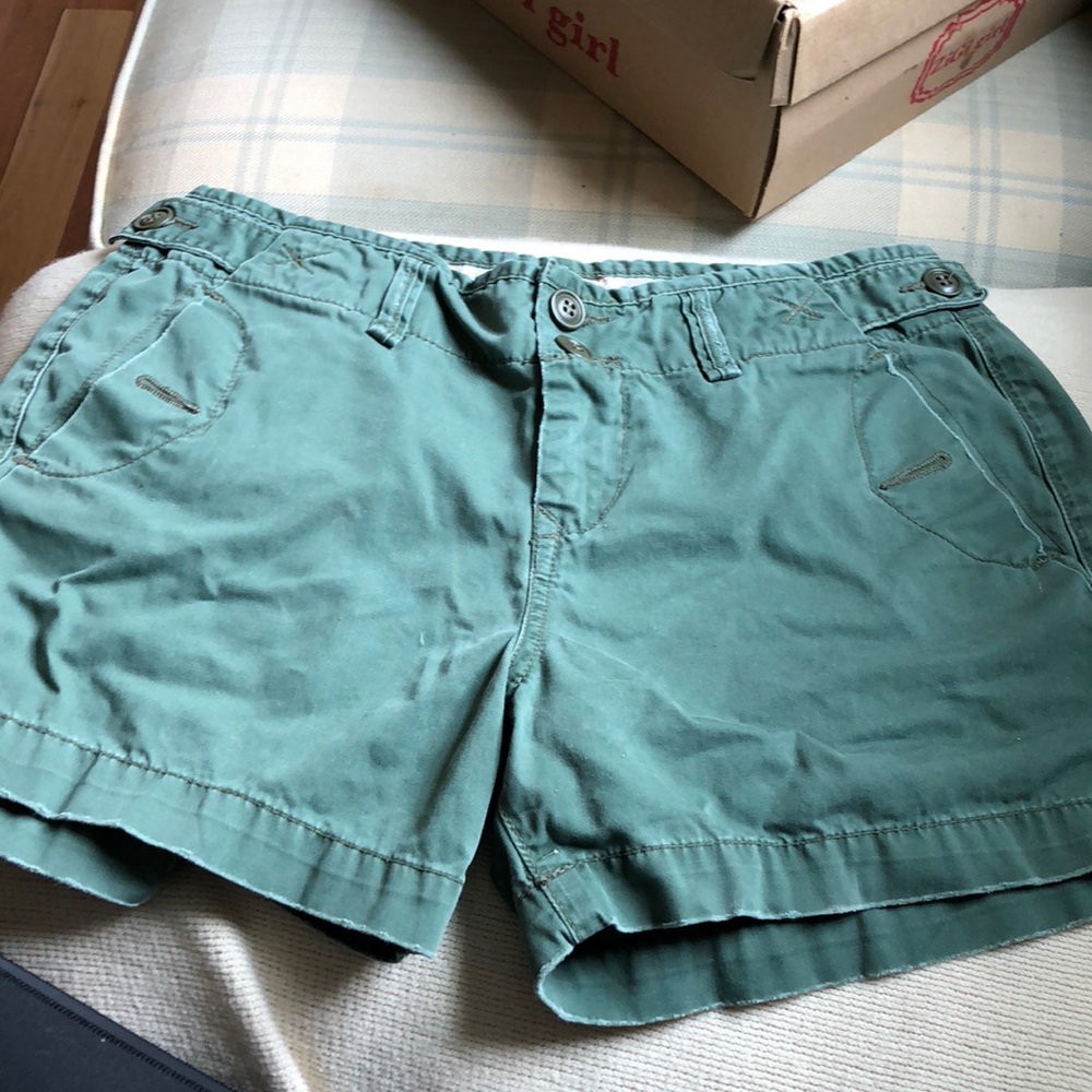 Lucky brand green khaki shorts